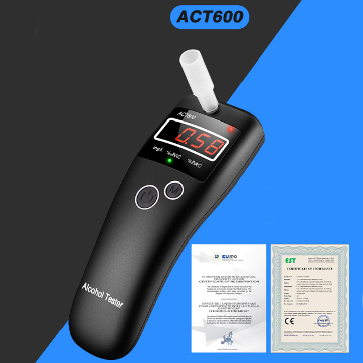 RẺ VÔ ĐỊCH Máy đo nồng độ cồn cao cấp ACT600