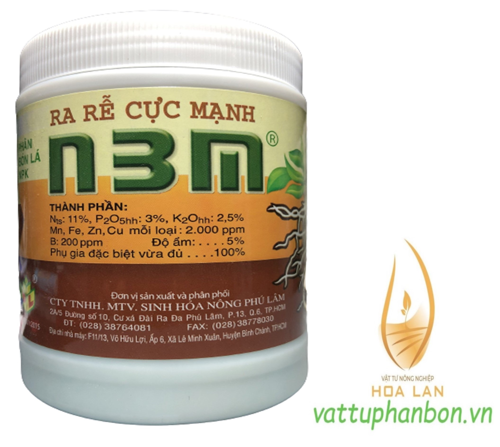 Phân Bón Lá Kích Rễ N3M - #342A# 500g