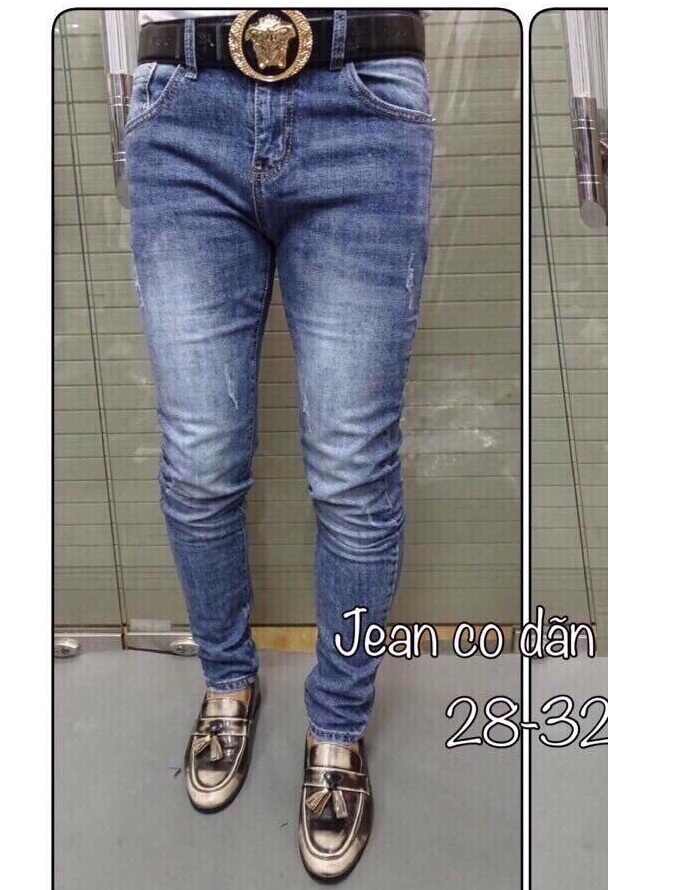 Quần jean nam hàn quốc đơn giản QJ105