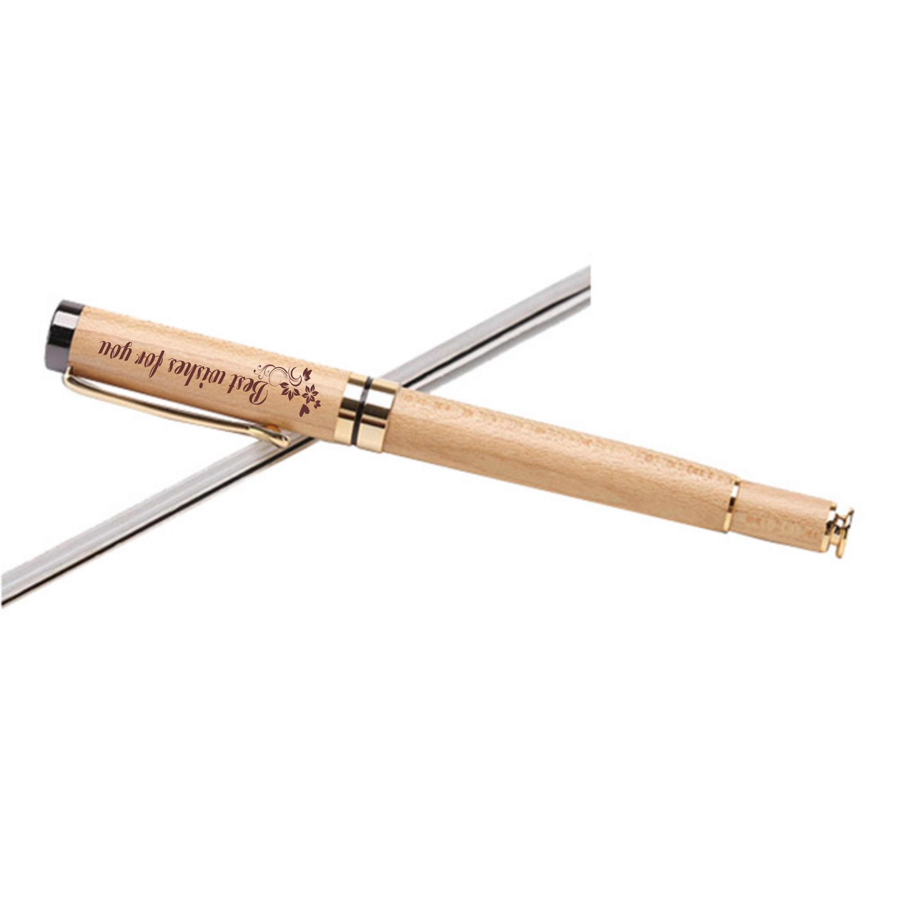 [HCM]Bút gỗ khắc tên theo yêu cầu