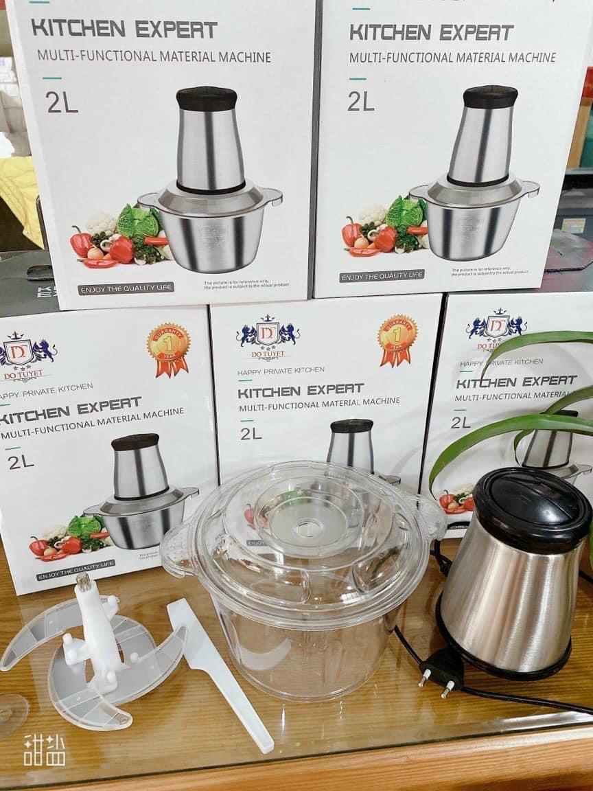 [HCM] Máy Xay Thịt Inox Cao Cấp Kitchen Expert