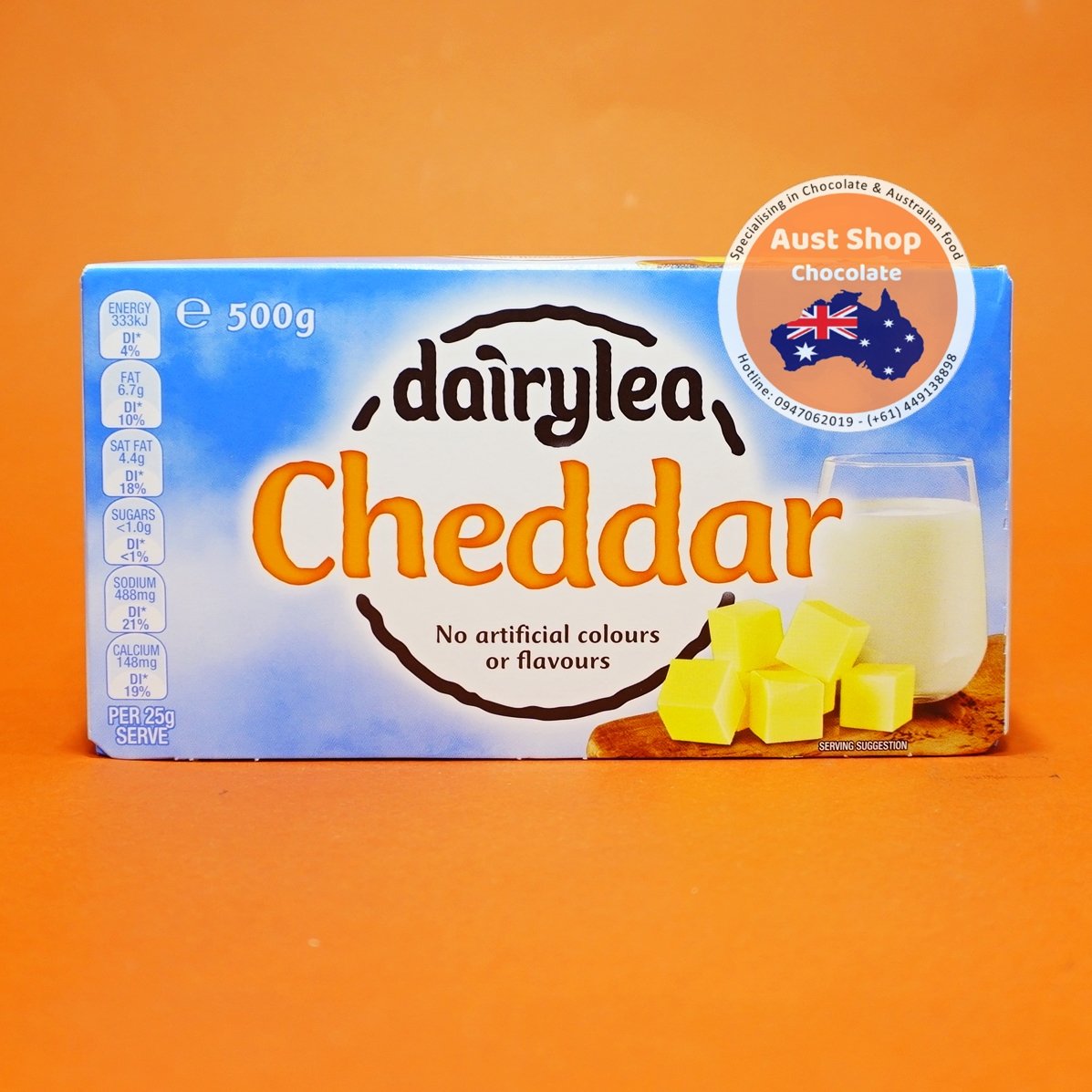 Bega Dairylea Cheddar Cheese Block 250g - Phô mai - OZ