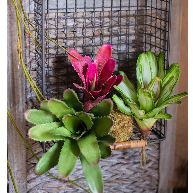[TỔNG KHO CÂY GIẢ CAO CẤP] - Cây giả Decor - Cành dứa rừng mini