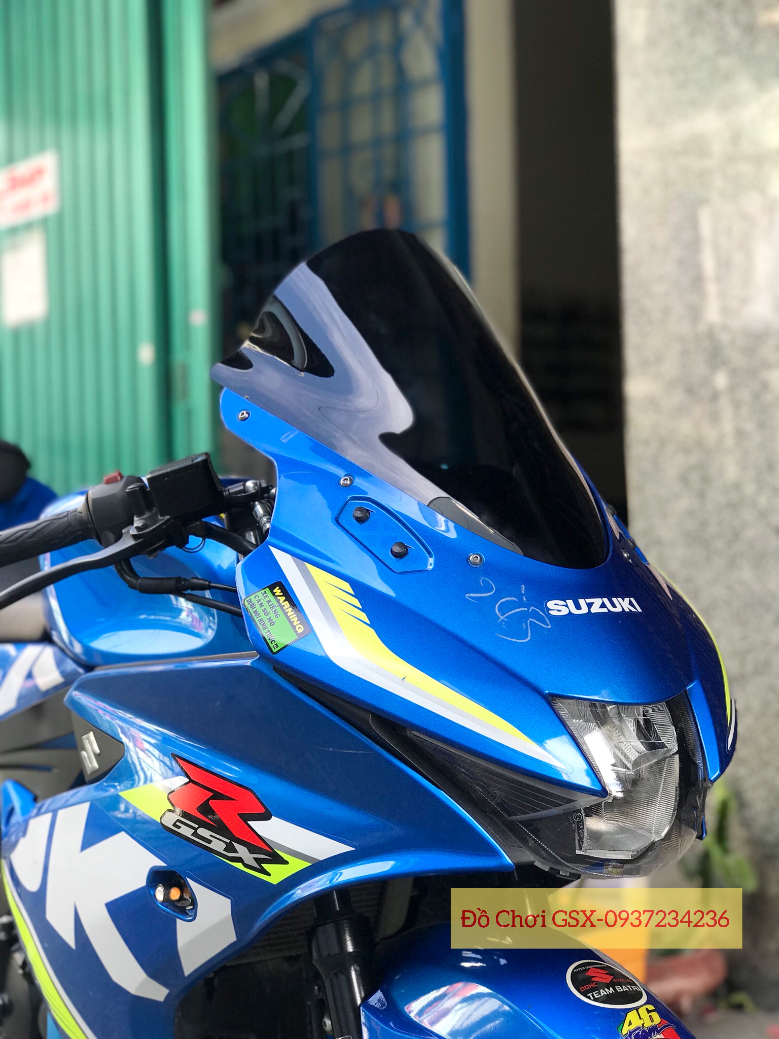 Kính chắn gió GSX150R - HEROWINDSHIELD THAILAND- V1
