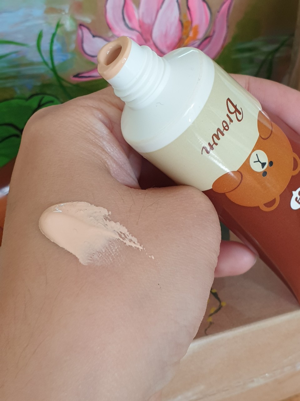 Kem nền thái lan Gấu Thỏ sasimi 40gram
