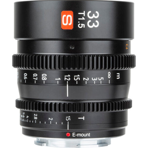 ỐNG KÍNH Viltrox S 33mm T1.5 Cine Lens for Sony E Mount