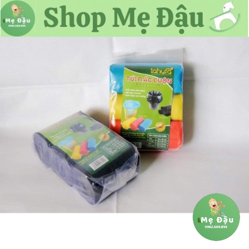 TÚI ĐỰNG RÁC TỰ PHÂN HUỶ ĐEN( Set 3 cuộn túi đựng rác)