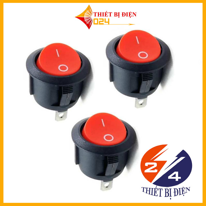 Công tắc bập bênh kcd1-105 loại to 20mm