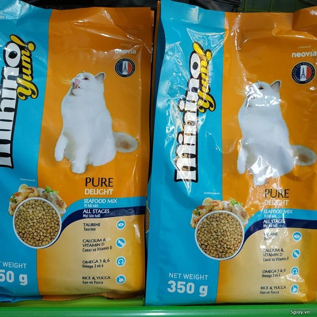 Combo 5 gói Thức ăn cho mèo Minino yum (350g/gói)