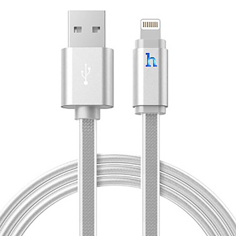 [HCM]Cáp Lightning Hoco UPL12 - ( Dài 12M )Cổng Sạc IPHONE - ✓Đèn Led Báo Sạc Đầy
