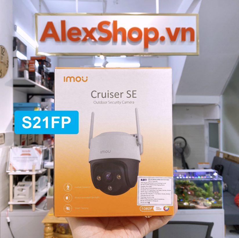 Camera Imou S42 / S22 / S41 / S21  4M 2M Ngoài trời Thông Minh Xoay 360 Báo Động Đàm Thoại 2 Chiều - Camera Ngoài Trời