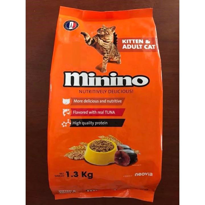 Thức Ăn Hạt Minino Cho Mèo Mọi Lứa Tuổi - Vị Cá Ngừ - [Nông Trại Thú Cưng]
