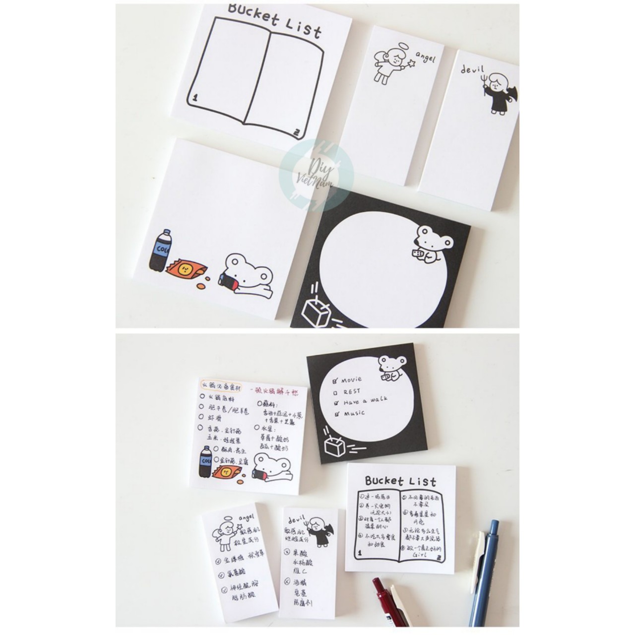 [HCM]GIẤY NOTE LITTLE MOUSE