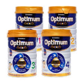 [ mẫu Mới]Sữa Optimum gold Số 1(800g), Số 2(800g),Số 3(850g),Số 4(850g).