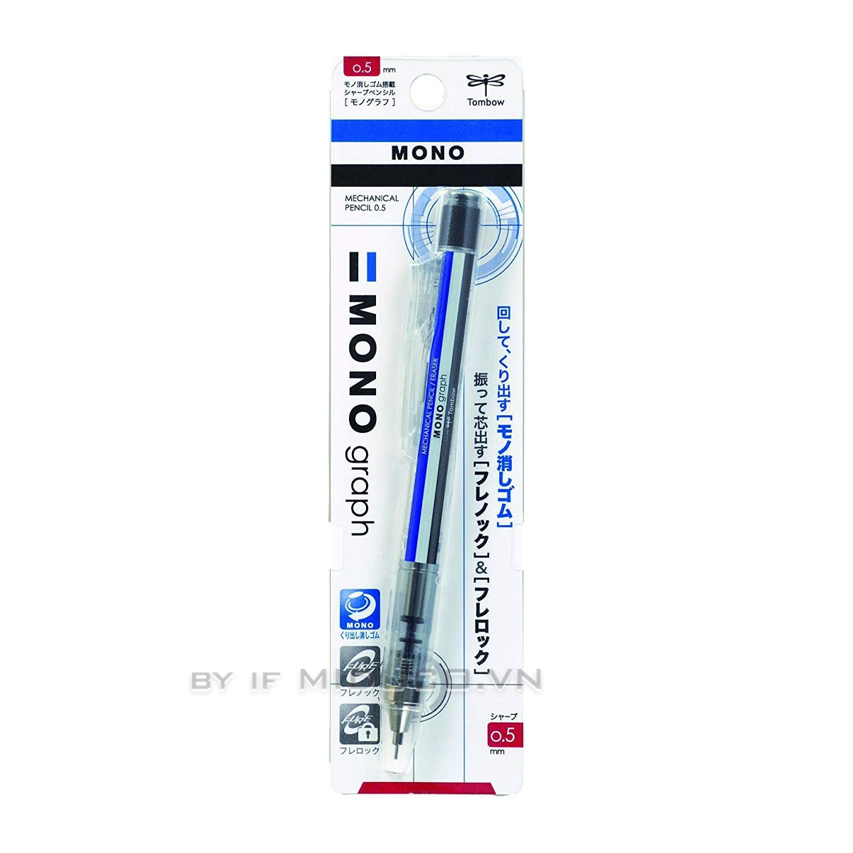 Tombow Mono Graph cao cấp Nhật Bản ngòi 0.3/0.5mm