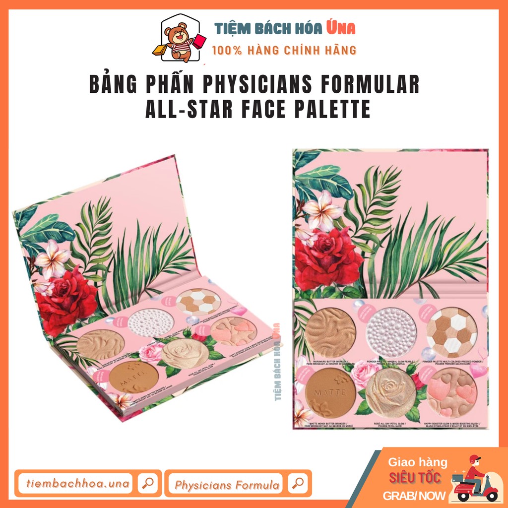 Bảng phấn PHYSICIANS FORMULA All-Star Face Palette 6 ô tiembachhoauna