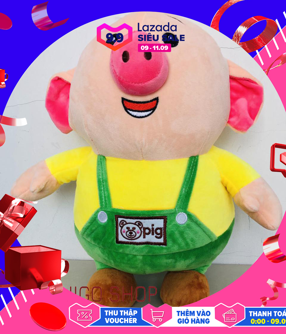 Gấu bông heo dễ thương Size 50cm