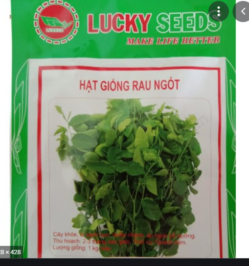 Hạt Giống Rau Ngót Gói 1 Gram