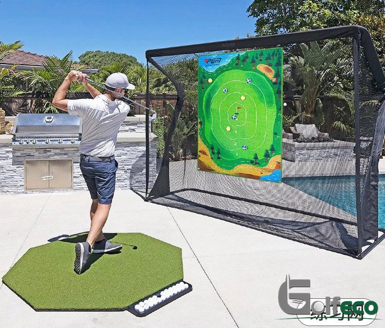 [Genuine] Sticky Target Swing Practice Mat (Free 10 Spinning Balls)