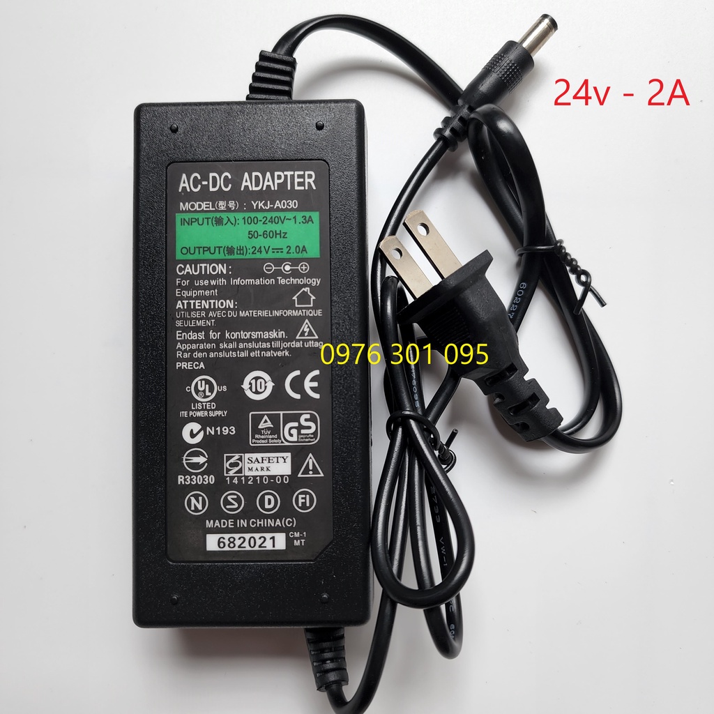 Nguồn ADAPTER 24v Sony (2A - 3A - 5A)