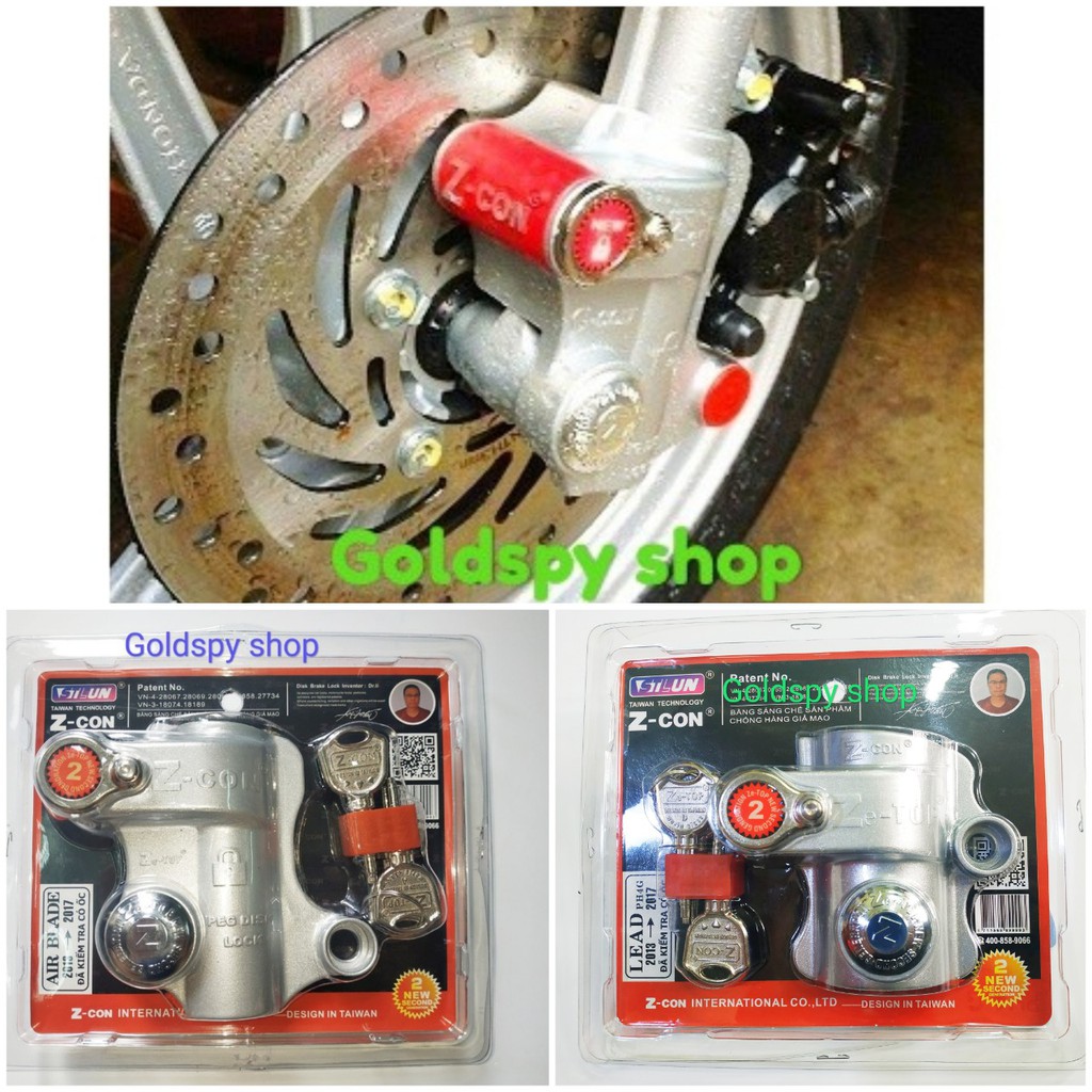 [HCM]KHÓA ĐĨA CHỐNG TRỘM XE MÁY LEAD