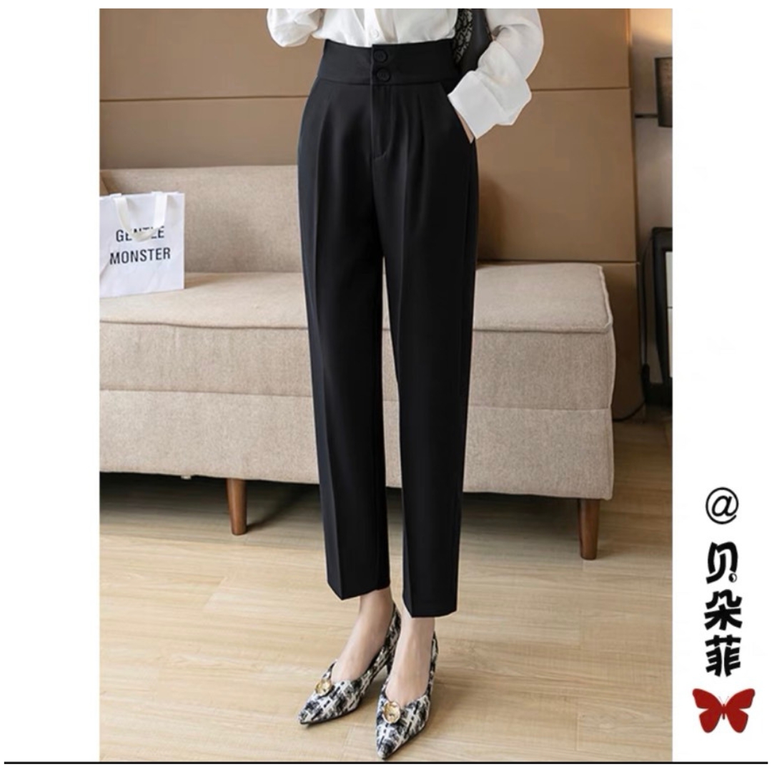 Quần Baggi Cạp Cao khóa 2 KHUY trước