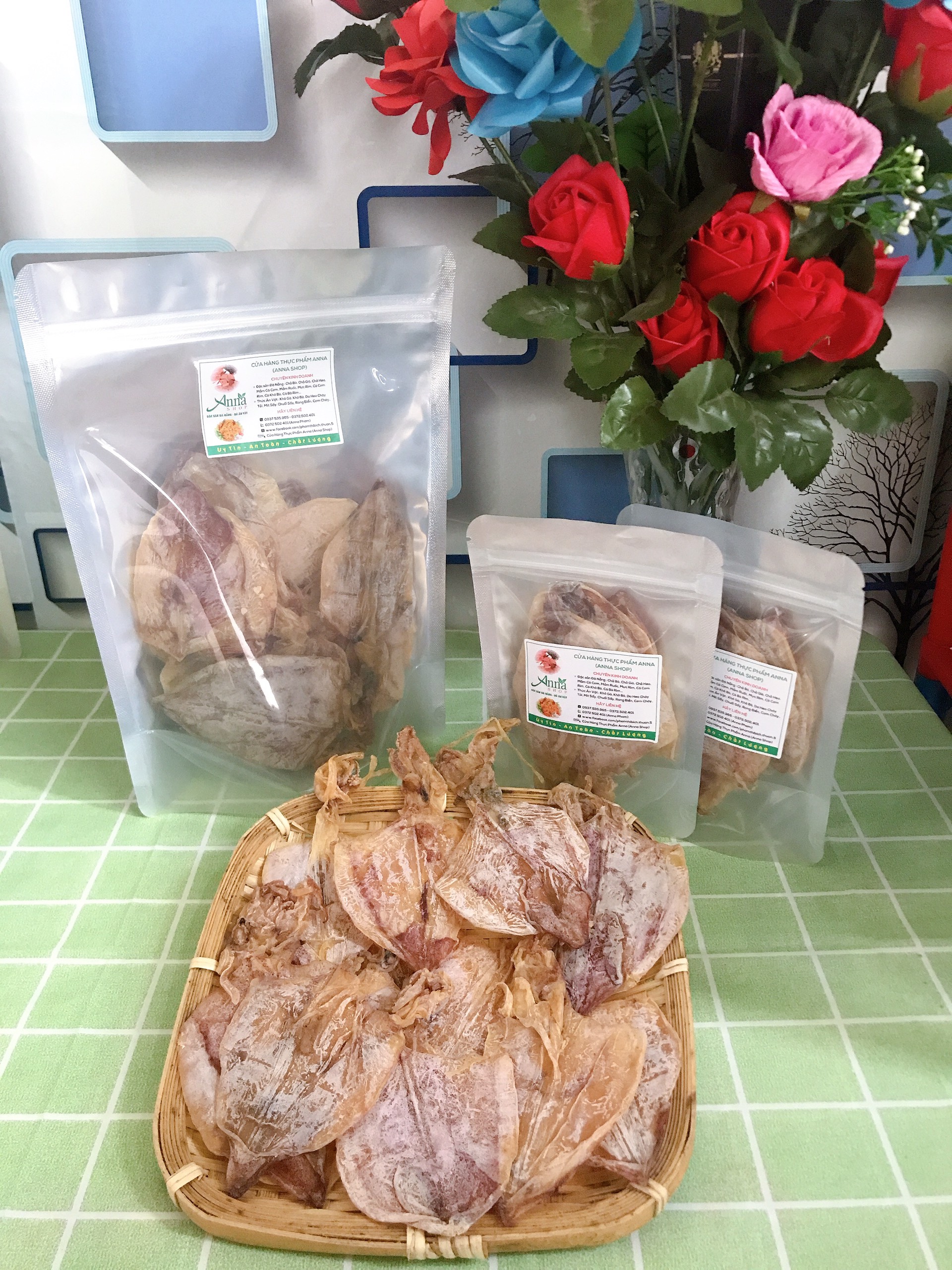 {GÍA SIÊU RẺ} 400GR KHÔ MỰC CON Thực Phẩm Anna