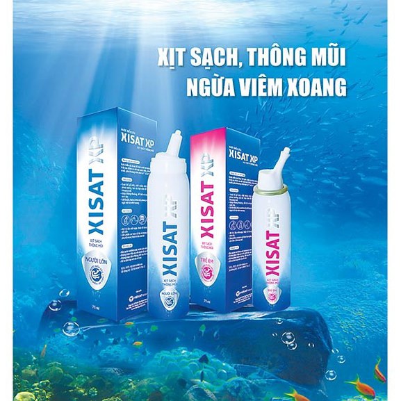 Nước Biển Sâu Xịt Mũi Xisat (Chai 75ml)