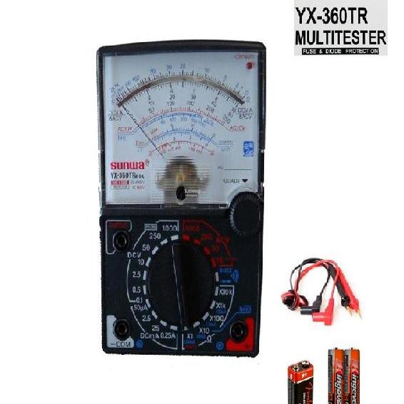 [HCM]Đồng hồ đo kim vạn năng VOM (Đen phối trắng)