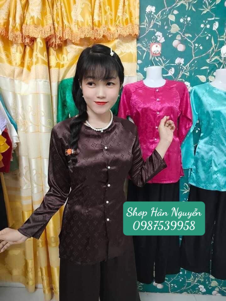BÀ BA CHỮ GẤM  L**V KHÔNG KÈM QUẦN(M/L02)