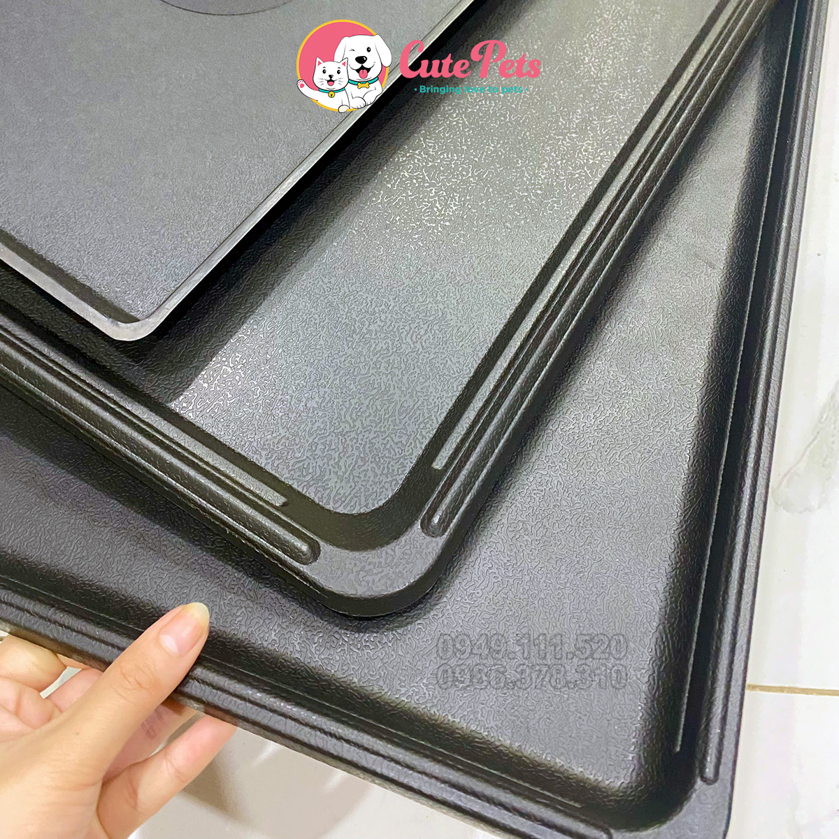 Plastic tray replacement cage powder coating-cutepets