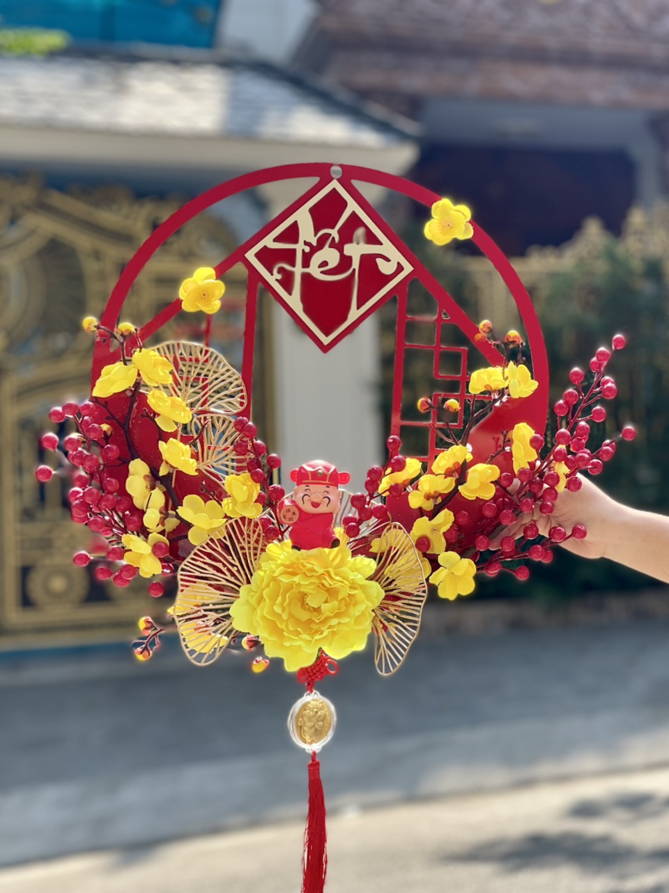 Sỉ vòng trang trí tết ( kt 40 cm)