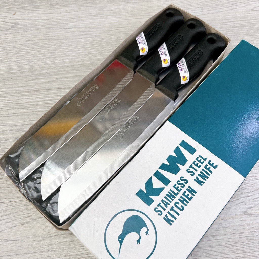 Dao thái lan Kiwi cán đen đủ size (19cm-34cm)