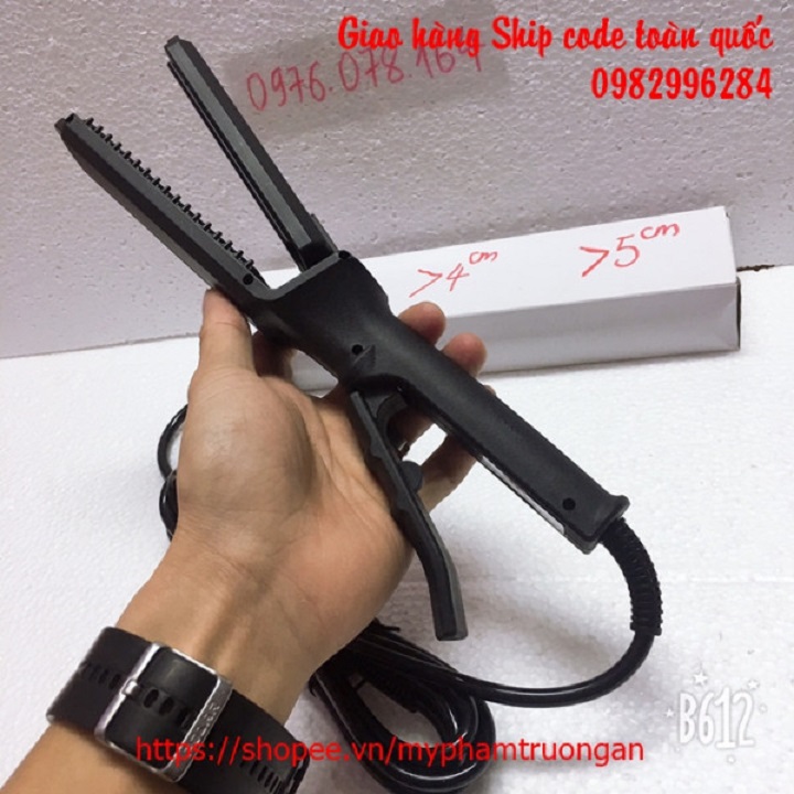 High-Quality 4cm Plier-Type Hair Straightener