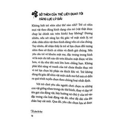Vì Chơi Là Học ( Giai Đoạn 1-2 Tuổi)