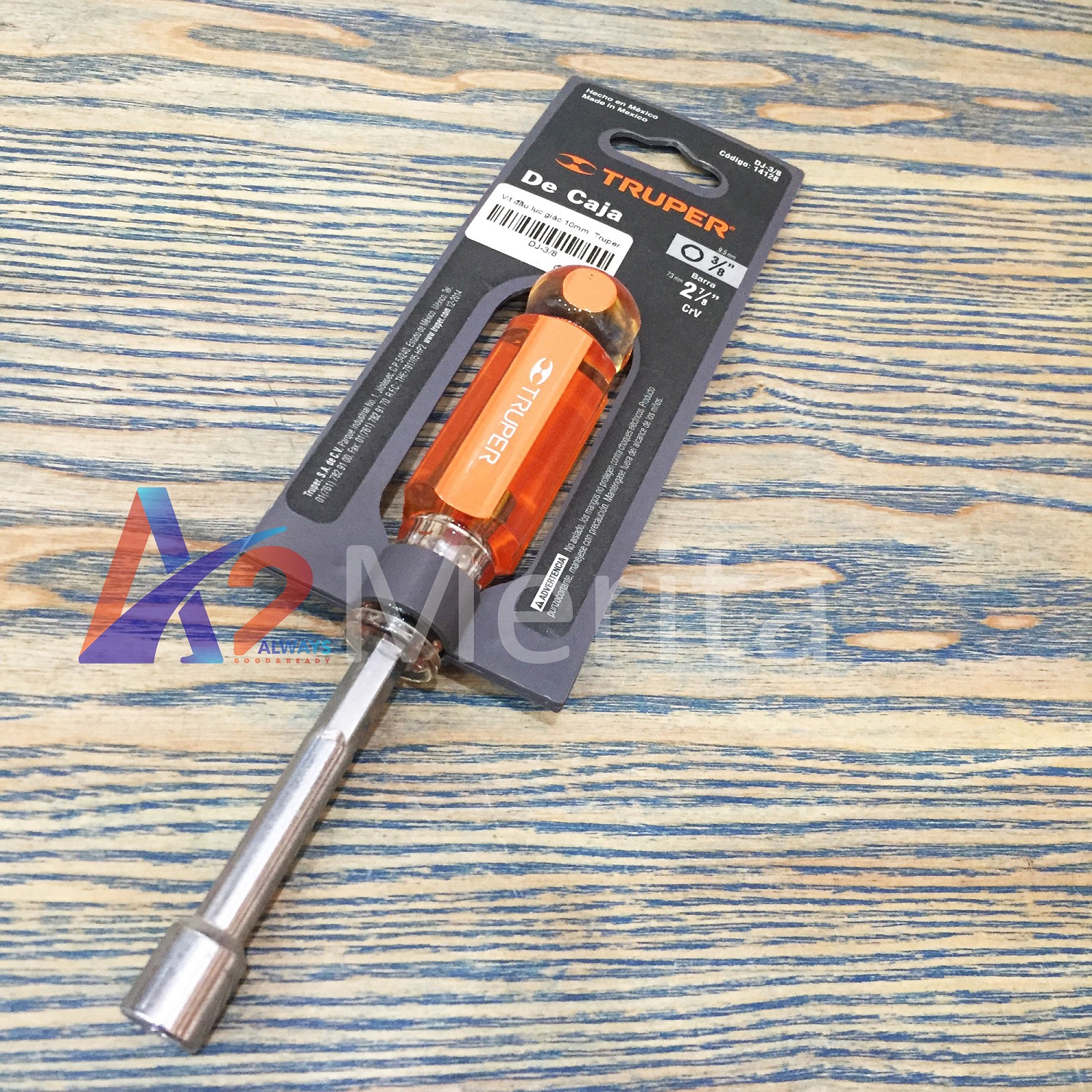 Tuốc nơ vít đầu lục giác 10mm  Truper 14128 (DJ-3/8)