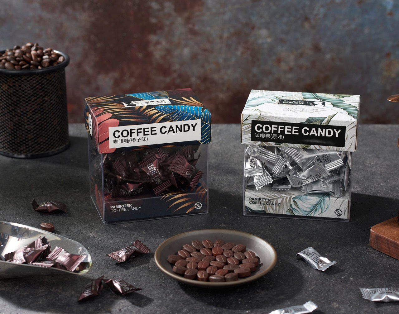 Kẹo Cà Phê Coffee Candy Pamiriter Hop 70gr (VỊ HẠT PHỈ)