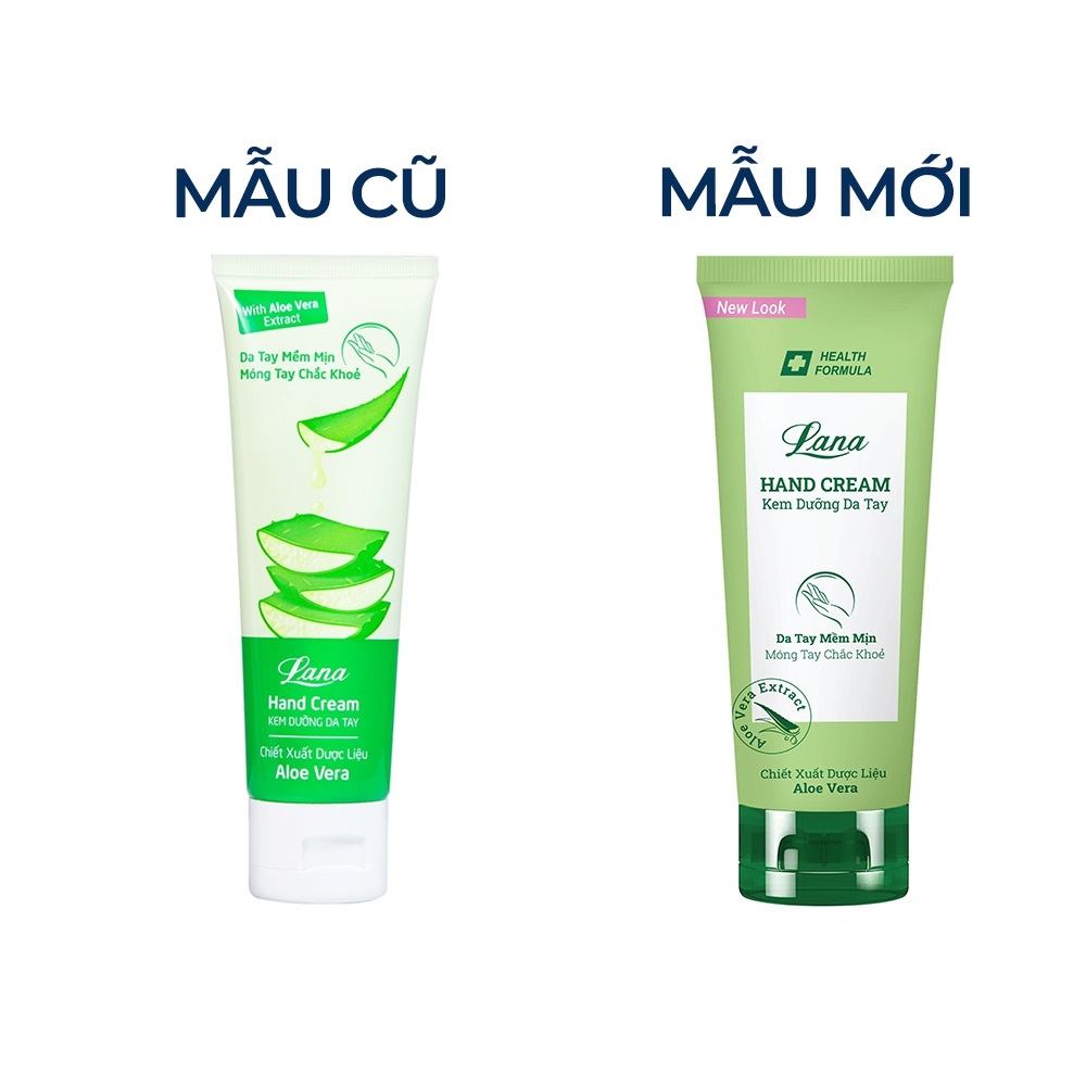 Kem Dưỡng Da Tay Alovera Lana 80g