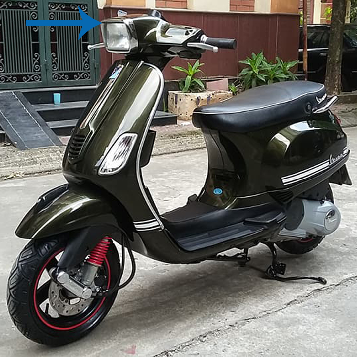 ỐP viền đèn pha Vespa LXS
