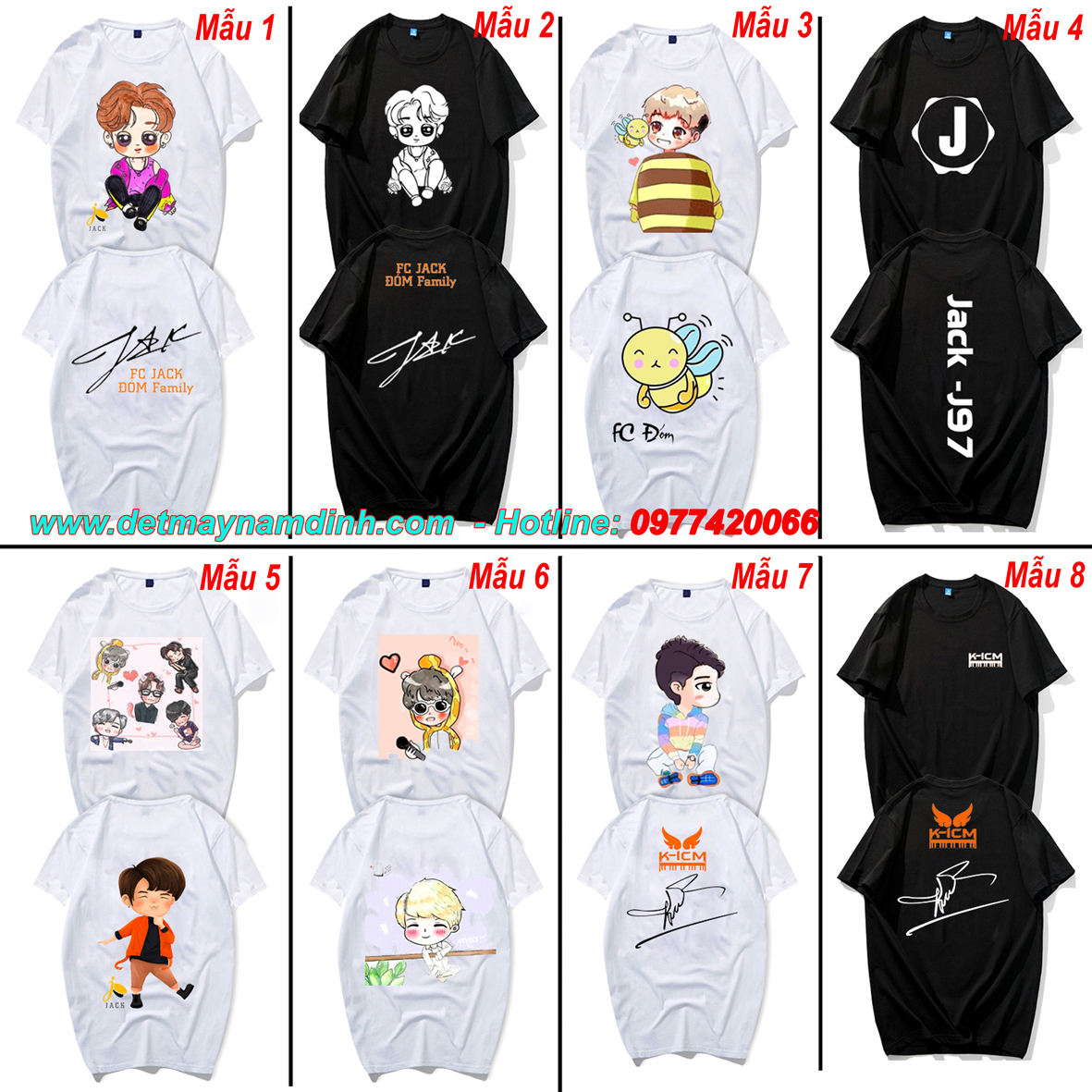 áo Jack, áo K-icm áo phông  J97, áo thun Trịnh Trần Phương Tuấn J 97, K-icm