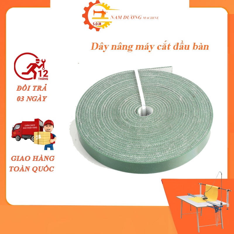 Cuộn dây nâng máy cắt vải đầu bàn linh kiện máy cắt vải đầu bàn
