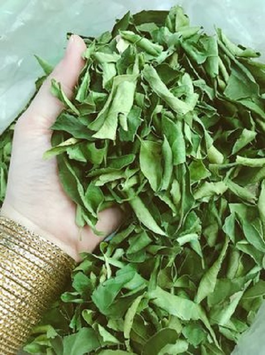 Lá chanh sấy - loai 1 đẹp 100g
