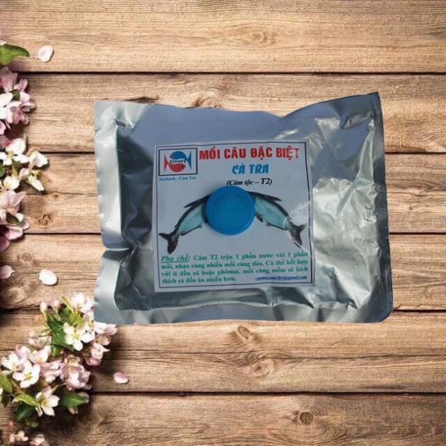 Mồi câu cá đặc biệt cá tra (cám tộc) 250g