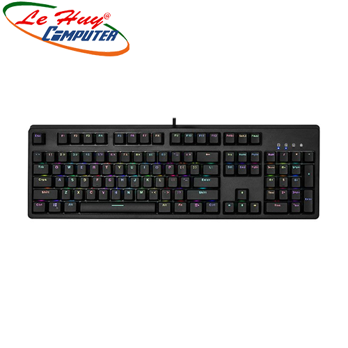 Bàn phím cơ E-Dra EK3104 Gaming Led Rainbow (Red Switch) Version 2021