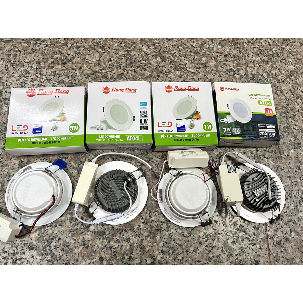 [Chính Hãng] Đèn âm trần downlight Rạng Đông 5w/90 - 7w/90 - 9w/90