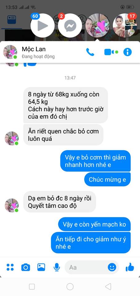 combo 3kg yến mạch tươi giảm cân