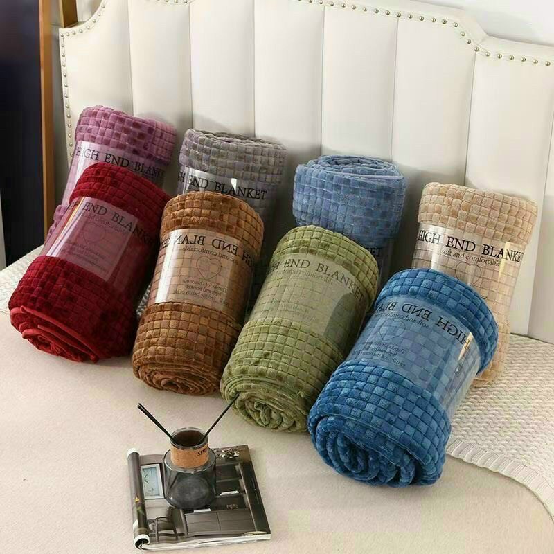 CHĂN CUỘN LÔNG TUYẾT BLANKET  kích thước 2m * 2m2