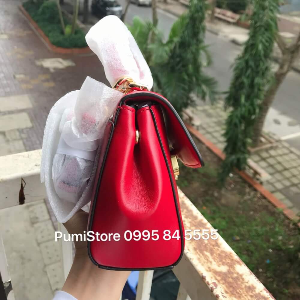 Túi xách Michael Kors Ava XS Bright Red (đỏ da mềm)