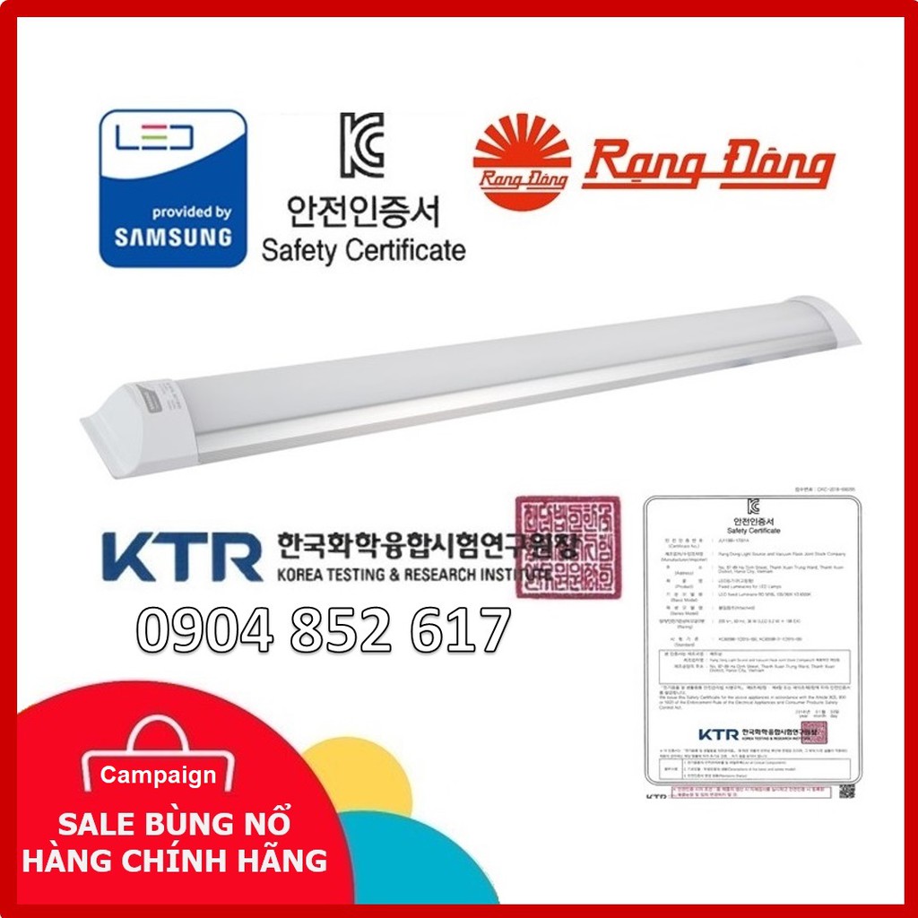 Đèn Bán Nguyệt Led Rạng Đông 40W 1,2 M Chính Hãng M26 M36