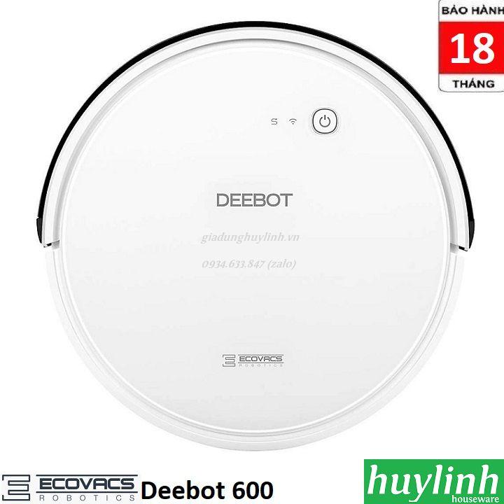[HCM][Trả góp 0%]Robot hút bụi thông minh Ecovacs Robotics Deebot 600